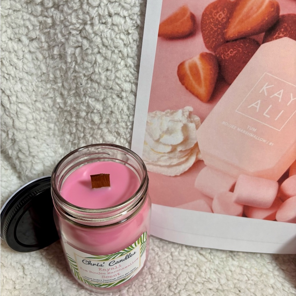 Kayali Yum Boujee Marshmallow Scent Candle Set (type) - Picture 2 of 8
